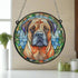 Bull Mastiff Stained Glass Effect Suncatcher
